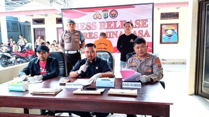 Polres Minahasa mengungkap kasus Judi Togel di Desa Ranowangko. Sumber: Istimewa