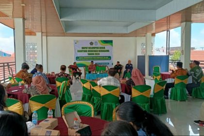 Rapat Kelompok Kerja Kampung Moderasi Beragama di Kelurahan Amparita. Sumber : Sidrapwafportal2022.kemenag.go.id