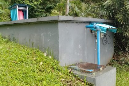 Tempat Filter Air Bersih Desa Angseri. Sumber Foto: Dokumentasi Pemdes Angseri
