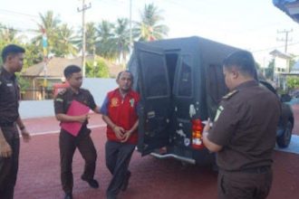 Kades Kemuju M. Istohari Tersangka Korupsi Dana Desa. Sumber: bangka.com