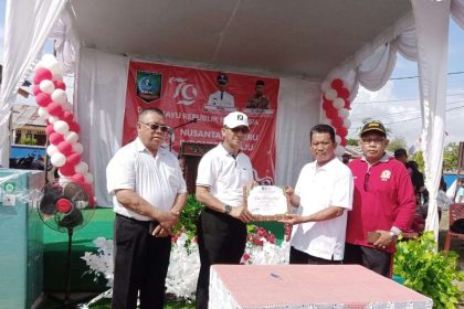 Deklarasi STBM oleh Desa Lalang Jaya. Sumber: Istimewa