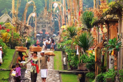 ilustrasi Desa Wisata Penglipuran. Sumber foto : istockphoto