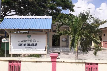 Kantor Desa Taar. Sumber: Dok. Kampung KB BKKBN