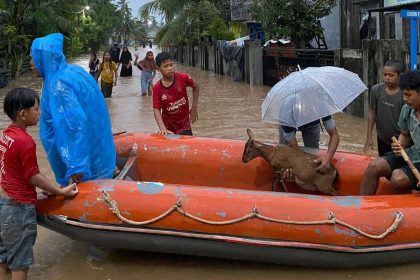 Kondisi Banjir di Desa Sapek. Sumber: istimewa
