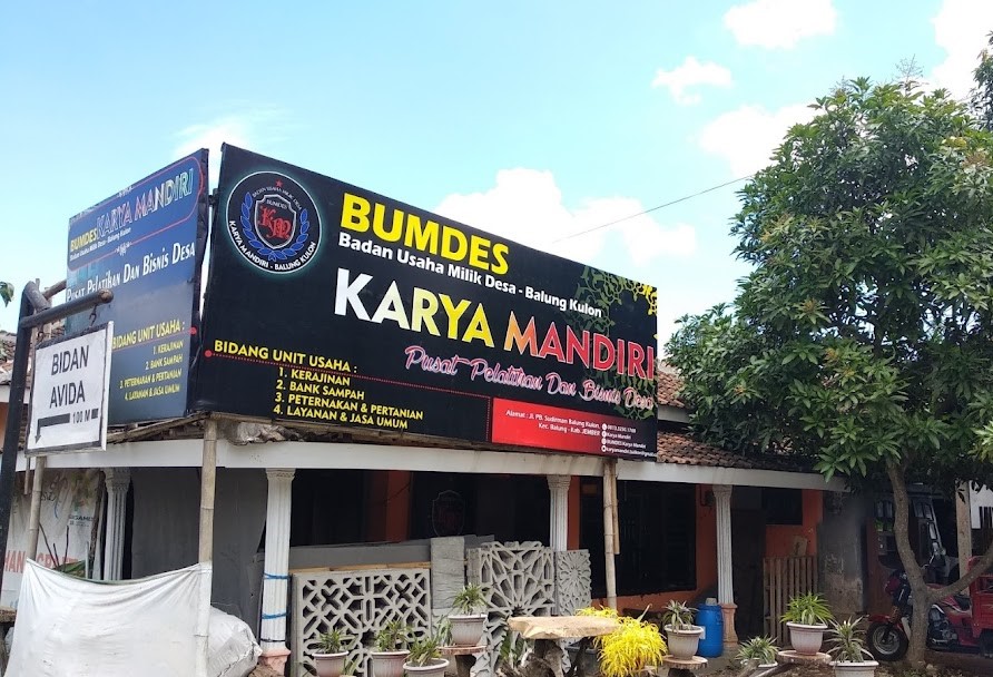 Kantor BUM Desa Karya Mandiri Desa Balung Kulon. Sumber foto: website resmi Dispemasdes Jember.