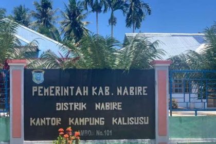 Aula Kantor Kampung Kalisusu. Sumber : rr.co.id