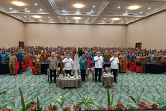 Pelatihan Peningkatan Kapasitas Aparatur Pemerintah Desa (PKAPD). Sumber: manadopost.jawapos.com.