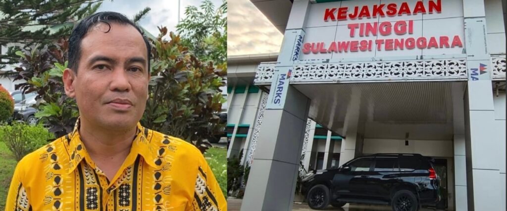 Warga melaporkan Kades Morombo terkait korupsi DD ke Kejati Sulteng. Sumber: simpulindonesia.com.