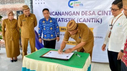 Molopatodu Dicanangkan Jadi Desa Cantik
