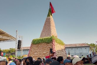 Tradisi Grebeg Tahu warga Desa Sumbermulyo, Kecamatan Jogoroto, Kabupaten Jombang. Sumber: Facebook Roberto Olivero