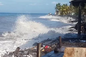 Pesisir pantai di kawasan Jembrana Bali ini menjadi salah satu lokasi yang terancam gempa megathrust. Sumber foto : radarbali