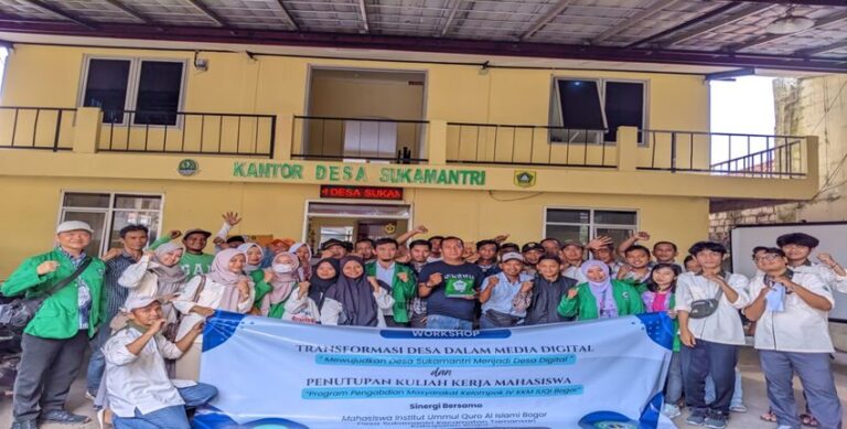 Peluncuran Media Digital Desa Sukamantri, kecamatan Tamansari, Kabupaten Bogor. Sumber : rri.co.id