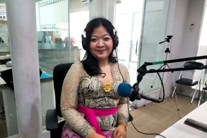 Sekretaris I, Forum Komunikasi Desa Wisata Provinsi Bali, Ni Made Gandhi Sanjiwani. Sumber: RRI