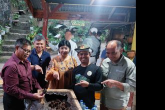 Wisata edukasi di Agrowisata Takoma Desa Sait Buttu Saribu, Kecamatan Pematang Sidamanik, Kabupaten Simalungun. Sumber; Sumber Slamet Riyadi.