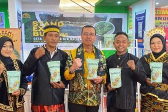 BUMDes Bumi Etam Sejahtera Desa Kaliorang, Kecamatan Kaliorang, Kabupaten Kutai Timur, meraih Juara Pertama untuk kategori Produk Unggulan Desa.