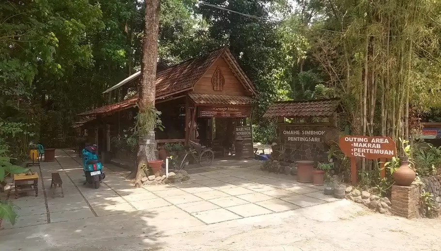 Salah satu area di Desa Wisata Pentingsari, Sleman, Yogyakarta. Sumber : Beritasatu.com/Olena Wibisana