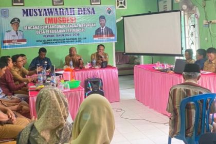 Musdes di Desa Selango. Sumber: jambi.wahananews.co.