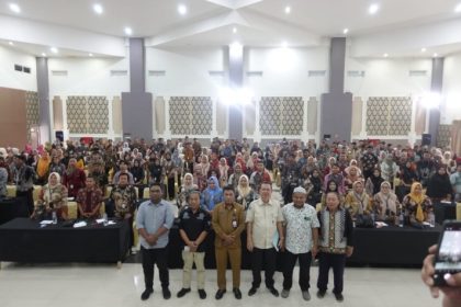 Bimbimgan Teknis Pegiat Desa se-Gorontalo. Sumber: gorontalokab.go.id.