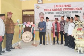 Peresmian Desa Waetina sebagai Desa Sadar Kerukunan Sumber : kemenag.go.id
