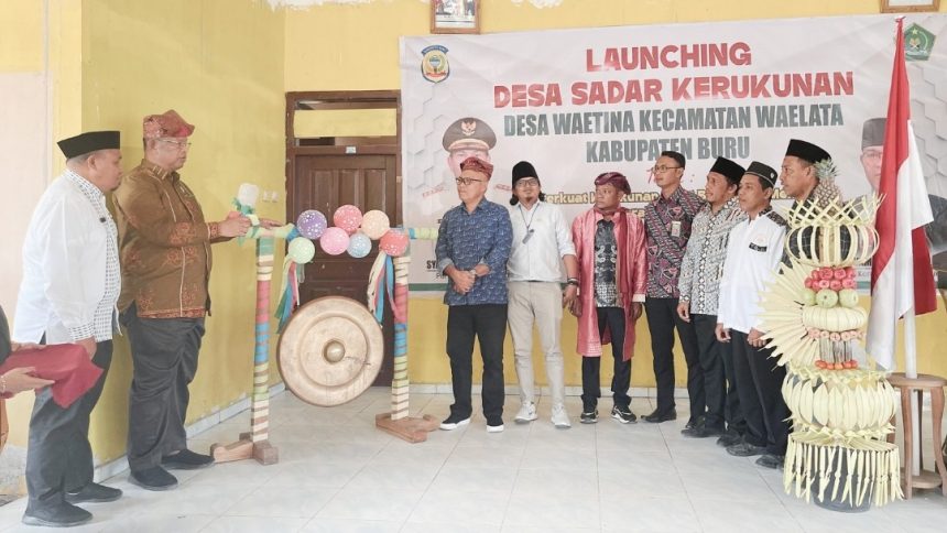Peresmian Desa Waetina sebagai Desa Sadar Kerukunan Sumber : kemenag.go.id