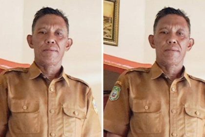 Kepala Desa Maregam, Rakib Soleman. Sumber :TribunTernate.com