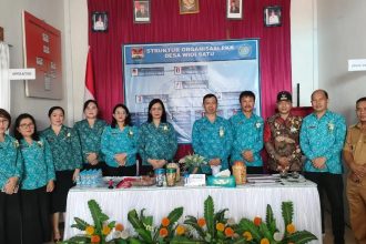 Kunjungan TP PKK ke Desa Woi Satu. Sumber: sulutreview.com.