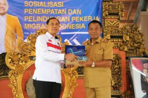 Pj Bupati Buleleng Dorong Kepala Desa Jadi Ujung Tombak Perlindungan PMI. Sumber Foto : Istimewa