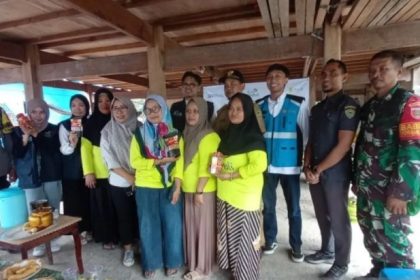 Program TJSL dari PLN di Desa Lampoko. Sumber: makassar.antaranews.com