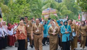 Sekda HST Kalimantan Selatan (Kalsel) Muhammad Yani mengapresiasi masyarakat Desa Hilir Banua.