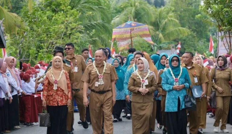 Sekda HST Kalimantan Selatan (Kalsel) Muhammad Yani mengapresiasi masyarakat Desa Hilir Banua.