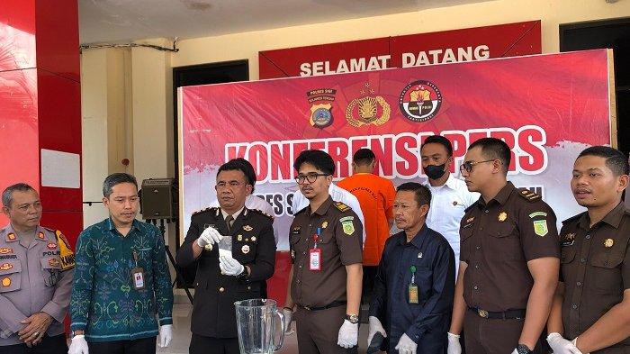 Polres Sigi memusnahkan barang bukti Narkoba. Sumber: Tribunnews.com