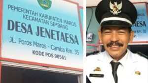 Kepala Desa Jenetaesa, Abdul Latif. Sumber: Beritasatu.com