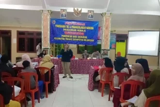 Pemerintah Desa Seloliman, Kecamatan Trawas menggelar penyuluhan dan sosialisasi penanggulangan narkoba dan TBC. Sumber : Pemdes Seloliman/radarmojokerto