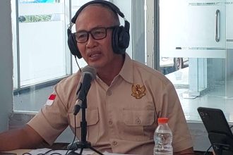 Pj. Kepala Desa Loloanaa Lolomoyo, Aroziduhu Zega. Sumber:rri.co.id