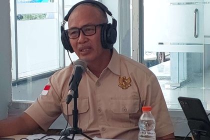 Pj. Kepala Desa Loloanaa Lolomoyo, Aroziduhu Zega. Sumber:rri.co.id