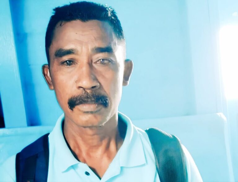 Kepala Desa Tawa Fasri Muhammad. Sumber : teropongmalut.com