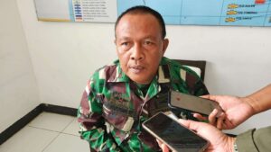 Komandan Denbekang XVII/3.A Merauke Letkol CBA Zainuddin. Sumber : rri.co.id