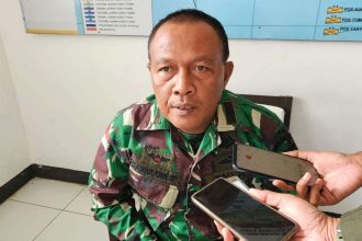 Komandan Denbekang XVII/3.A Merauke Letkol CBA Zainuddin. Sumber : rri.co.id