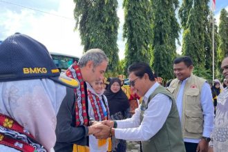 Tim UNESCO melakukan kunjungan ke Kantor Camat Lhoknga, Kabupaten Aceh Besar. Sumber:ajnn.net