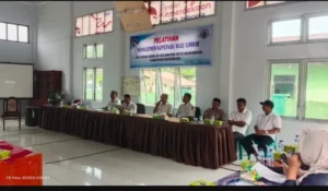Pelatihan Koperasi KUD atau UMKM di Desa Pasar Sebelah. Sumber:mediasinardunia.com