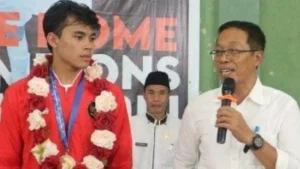 Acara Penyambutan Romi (Baju Merah) di Lombok Timur. Sumber Foto : Istimewa