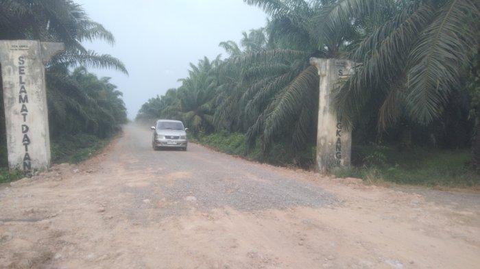 Kondisi jalan penghubung Desa Waeputeh dan Salupangkang IV setelah diperbaiki. Sumber: Tribun-sulbar.com