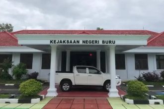 Kantor Kejaksaan Negeri (Kejari) Kabupaten Buru, Maluku. Sumber : rri.co.id