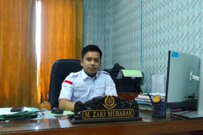 Kasi Intelijen Kejari Majene, Zaki Mubarak. Sumber: Tribunnews.com