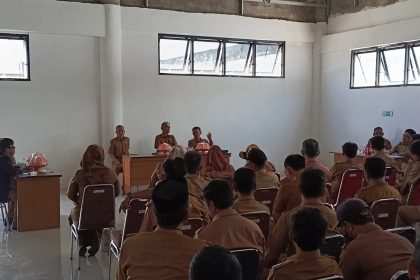 Pemeriksaan ratusan kepala desa oleh Inspektorat Polman, Sumber:radarsulbar.com