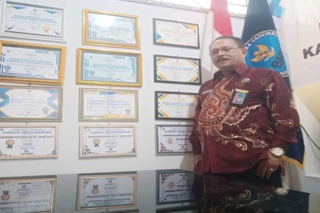 Kepala BNN Sangihe, Melki Tuankota. Sumber: Antara.com