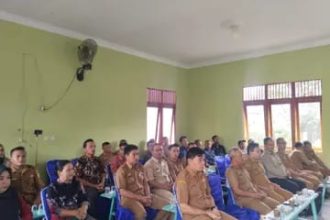Penetapan Tunggal Bhakti sebagai Desa Antikorupsi. Sumber: pikiran-rakyat.com