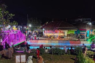 Wisata Kali Resik saat Malam Hari. Sumber: Dokumentasi Pemdes Kedungcangkring