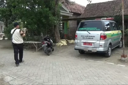 MSD Kampug baru Kecamatan Plandaan yang digadaikan oleh kades Sumber : Anggi Fridianto