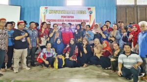 Desa Nehas Liah Bing melalui program Forest Carbon Partnership Facility Carbon Fund (FCPF-CF), berkomitmen melakukan penataan dan penjagaan hutan. Sumber: Pemdes Nahas